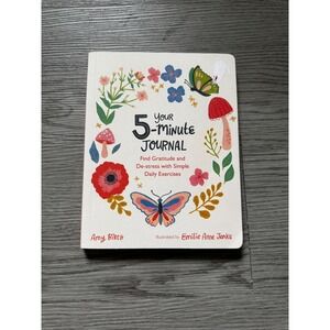 Your 5-Minute Journal Amy Birch Emilie Anne Jenks Gratitude De-stress Daily Book
